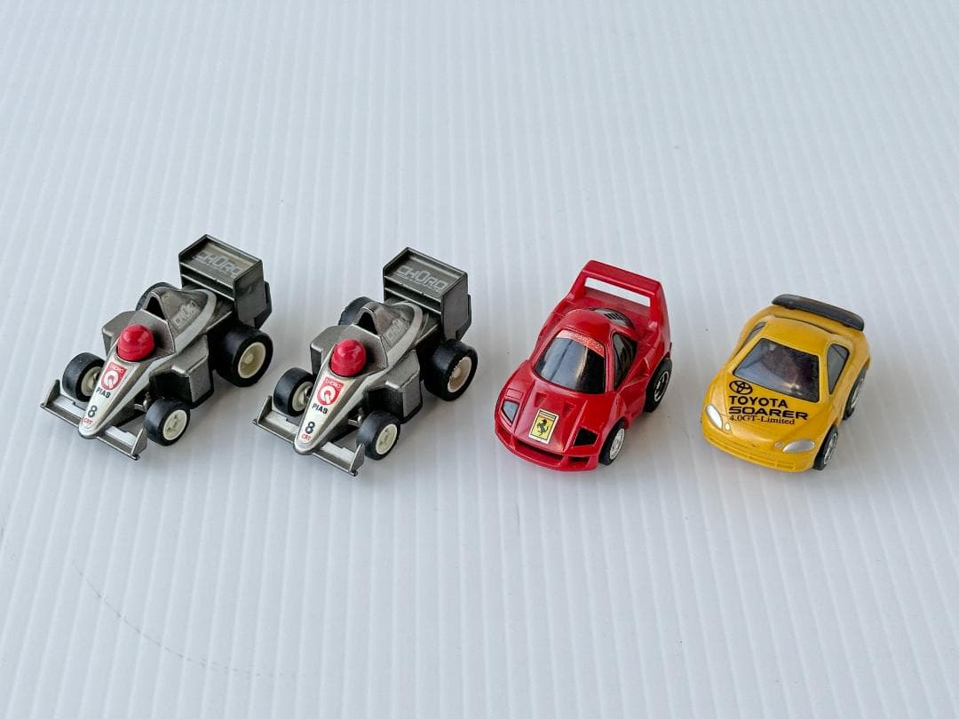チョロQ F40. F1. ソアラ