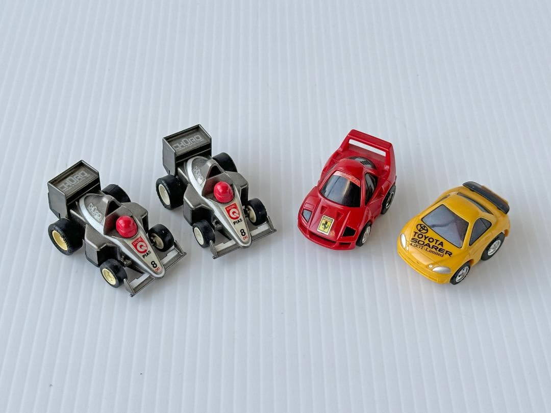 チョロQ F40. F1. ソアラ