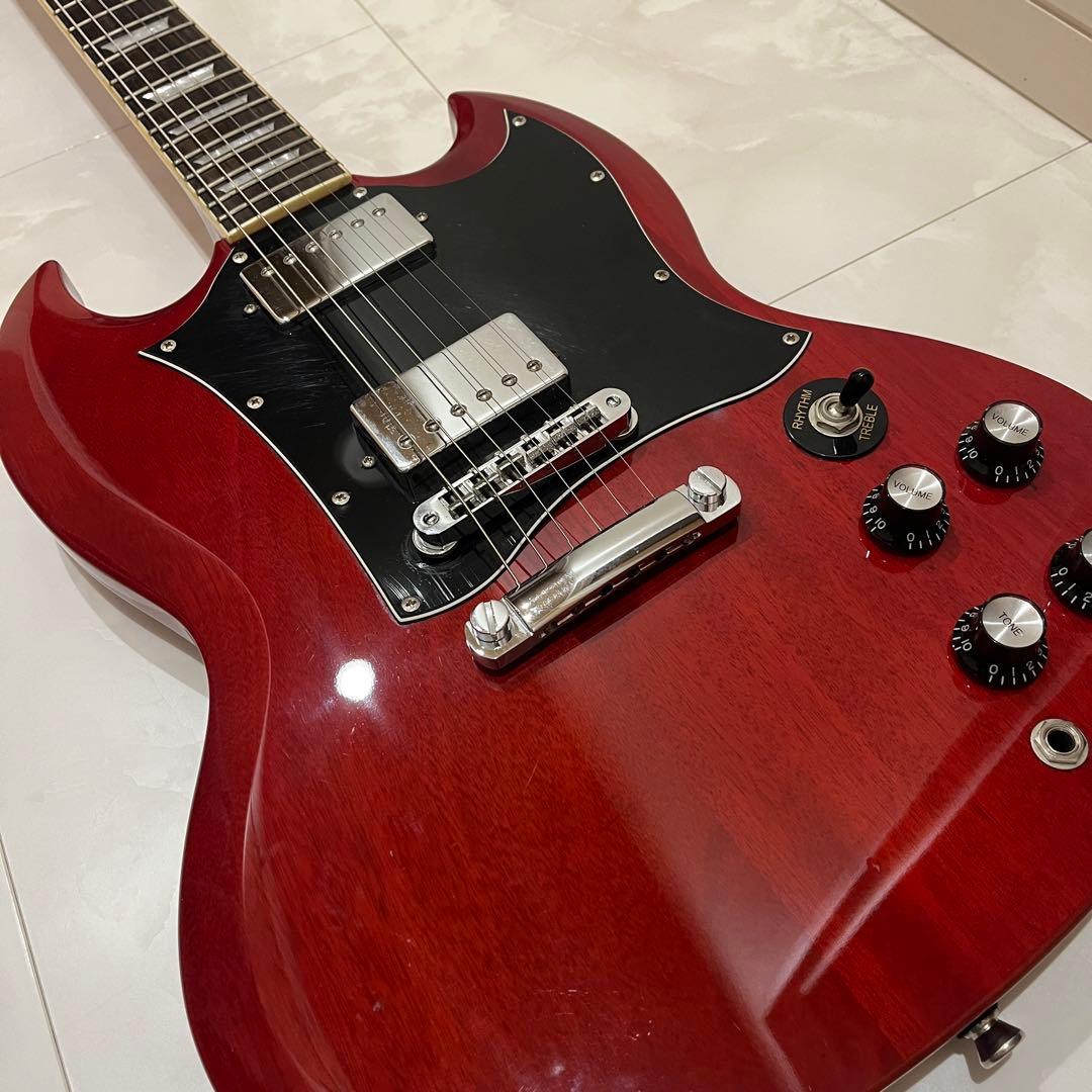 ギター Blitz by AriaProII BSG-STD WR