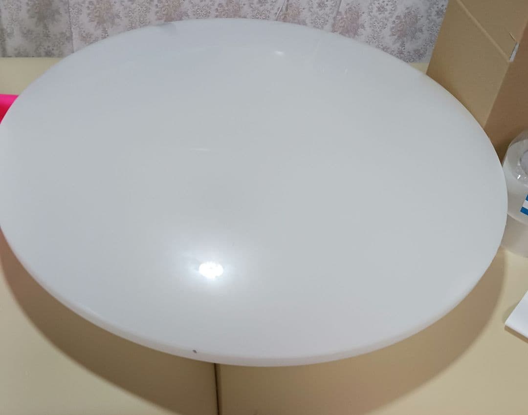 【中古】LEDシーリングライト スマートスピーカー対応 プレーン6畳調光