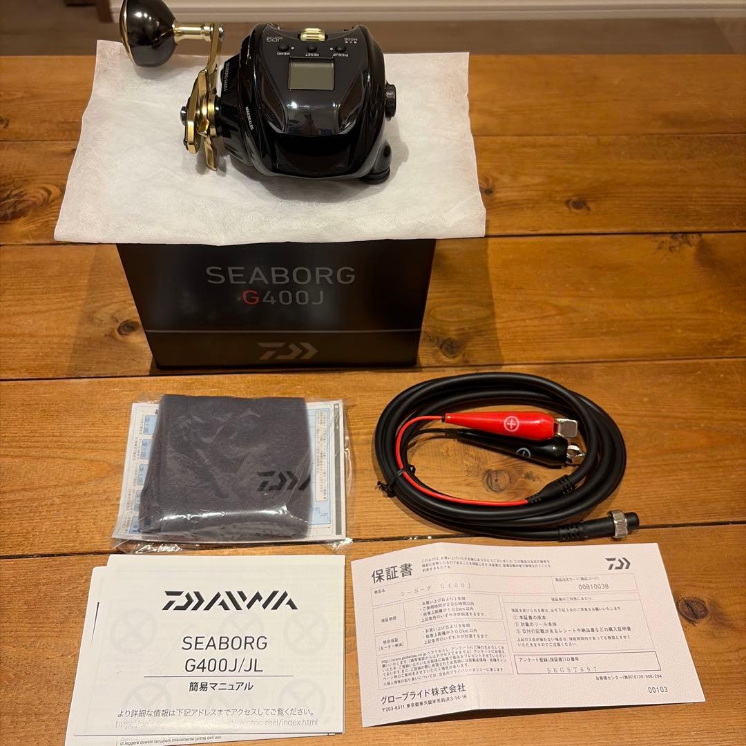 【新品】ダイワ(DAIWA) 電動リール シーボーグ G400J 右ハンドル