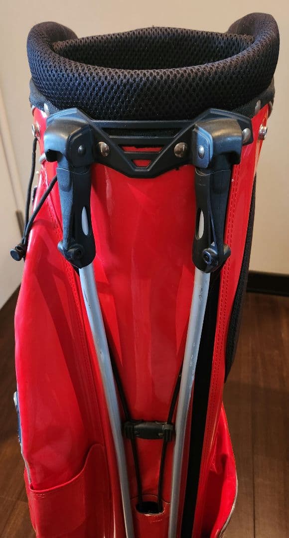 PUMA ゴルフスタンドバッグ レッド