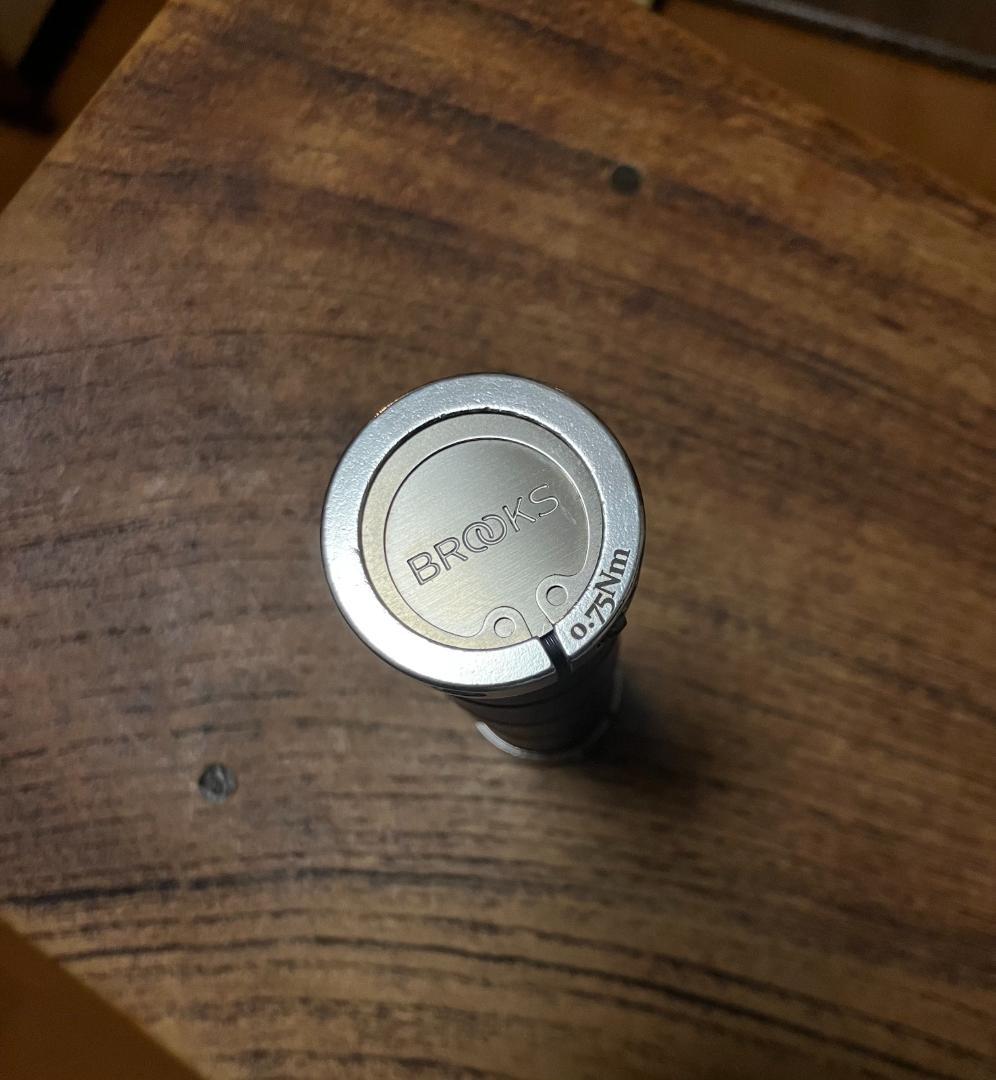 希少 廃盤 刻印有り BROOKS ブルックス レザーグリップ スレンダー