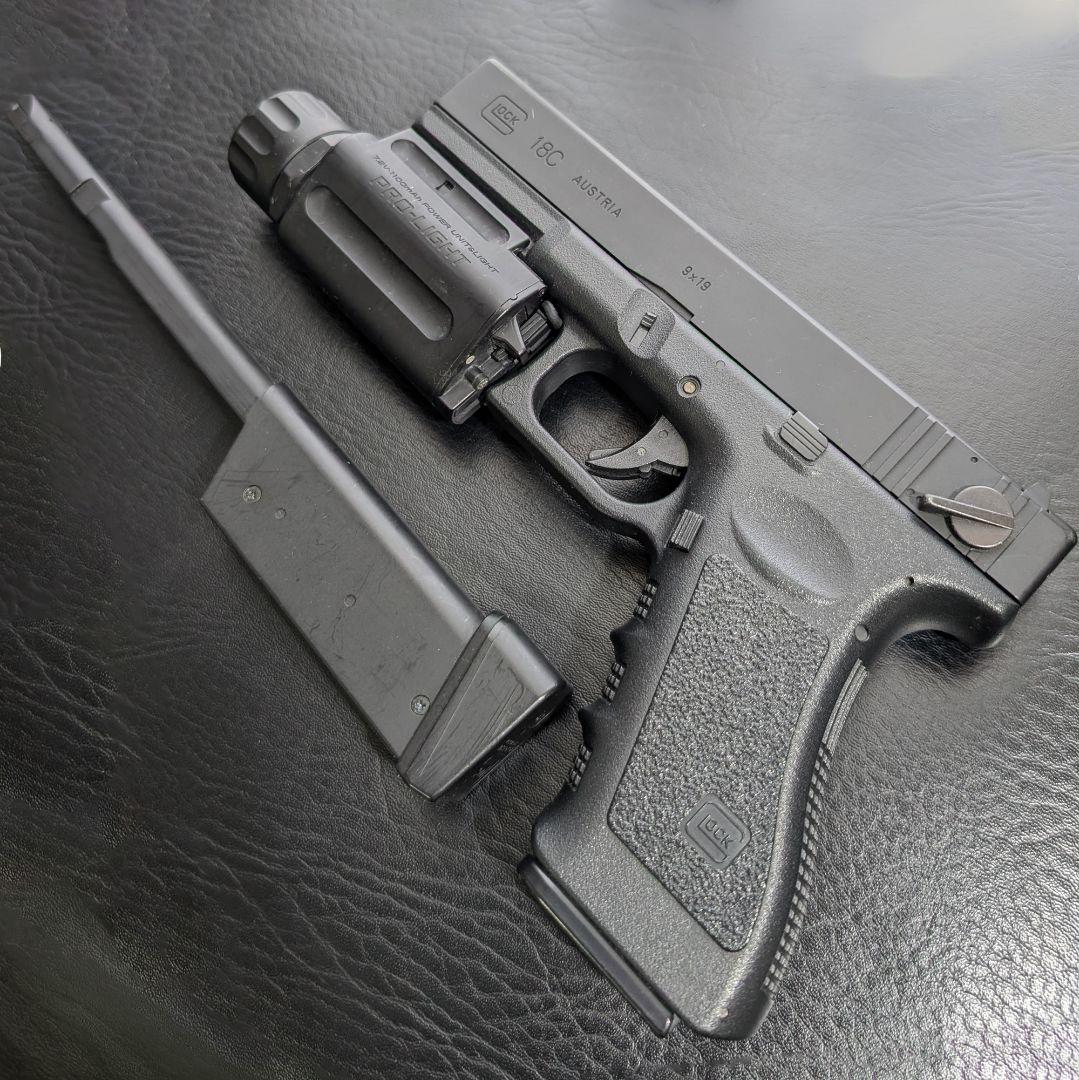 東京マルイ　GLOCK 18C プロライト・連射マガジン付き　18歳以上