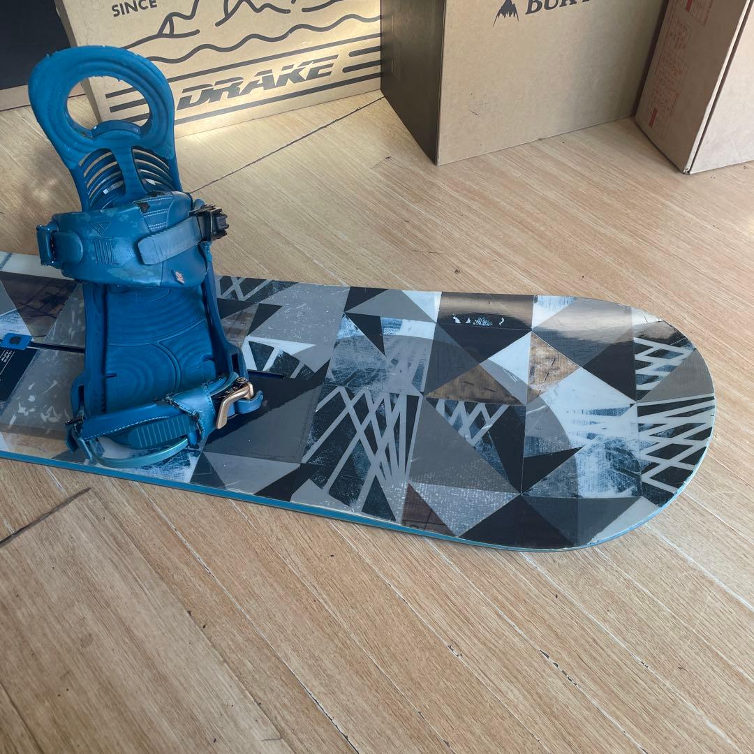 BURTON　バートンスノーボードセット　CLASH155㎝　バインディング付