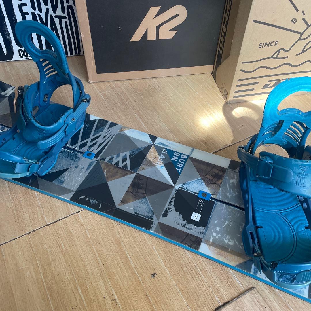 BURTON　バートンスノーボードセット　CLASH155㎝　バインディング付
