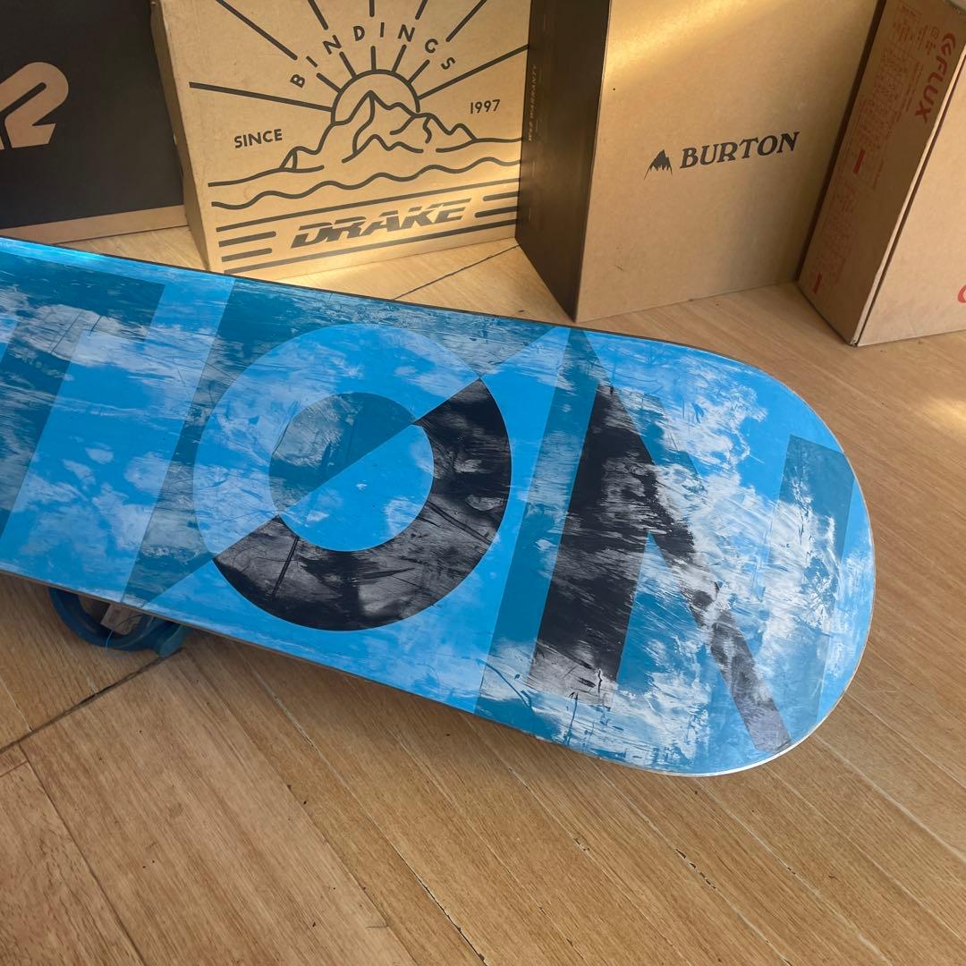 BURTON　バートンスノーボードセット　CLASH155㎝　バインディング付