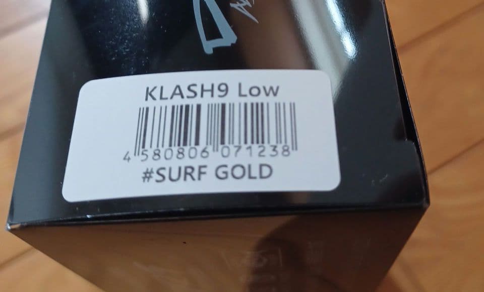 DRT　KLASH9　Low　SURF GOLD　クラッシュ9サーフゴールド新色