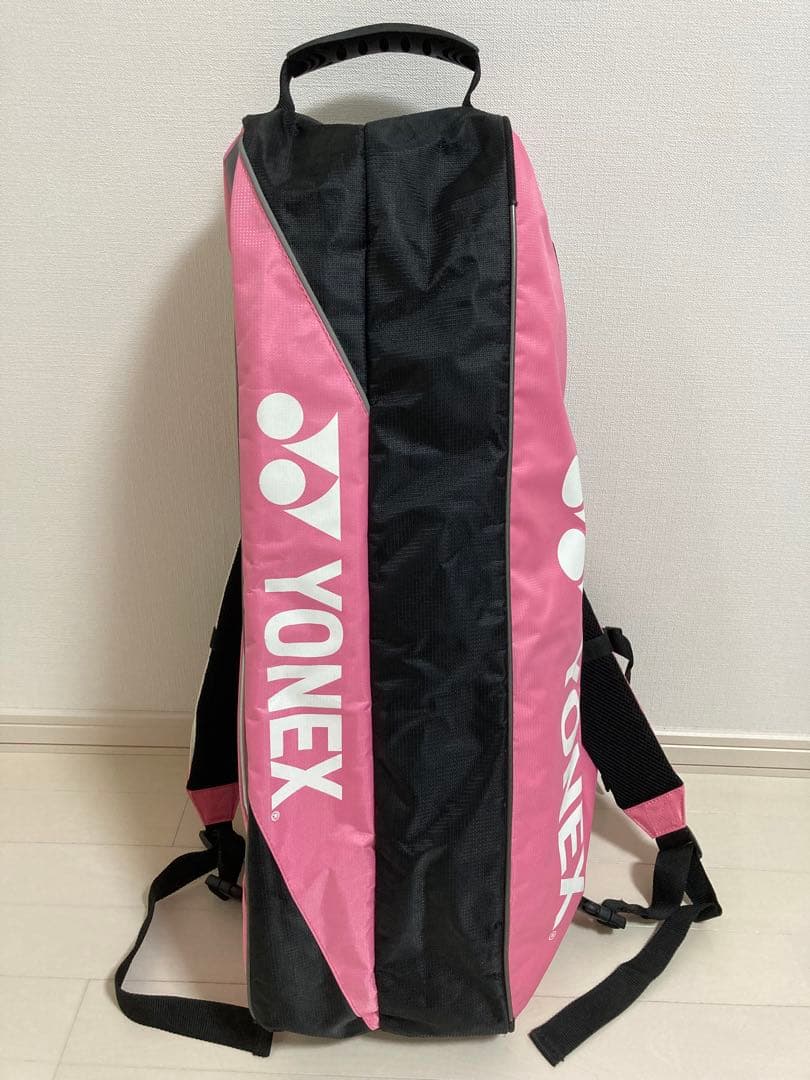 YONEX バドミントンバッグ ピンク　ラケットバッグ　テニス
