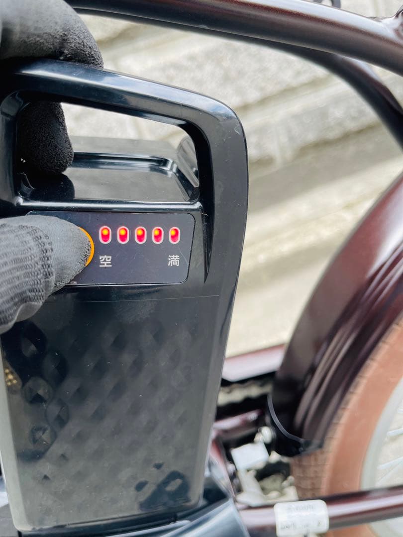 Panasonic 電動アシスト自転車 グリッター 12Ahバッテリー　大阪引取