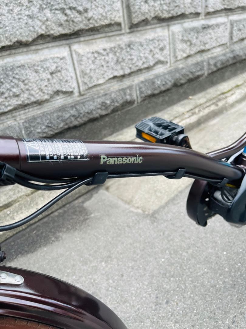Panasonic 電動アシスト自転車 グリッター 12Ahバッテリー　大阪引取