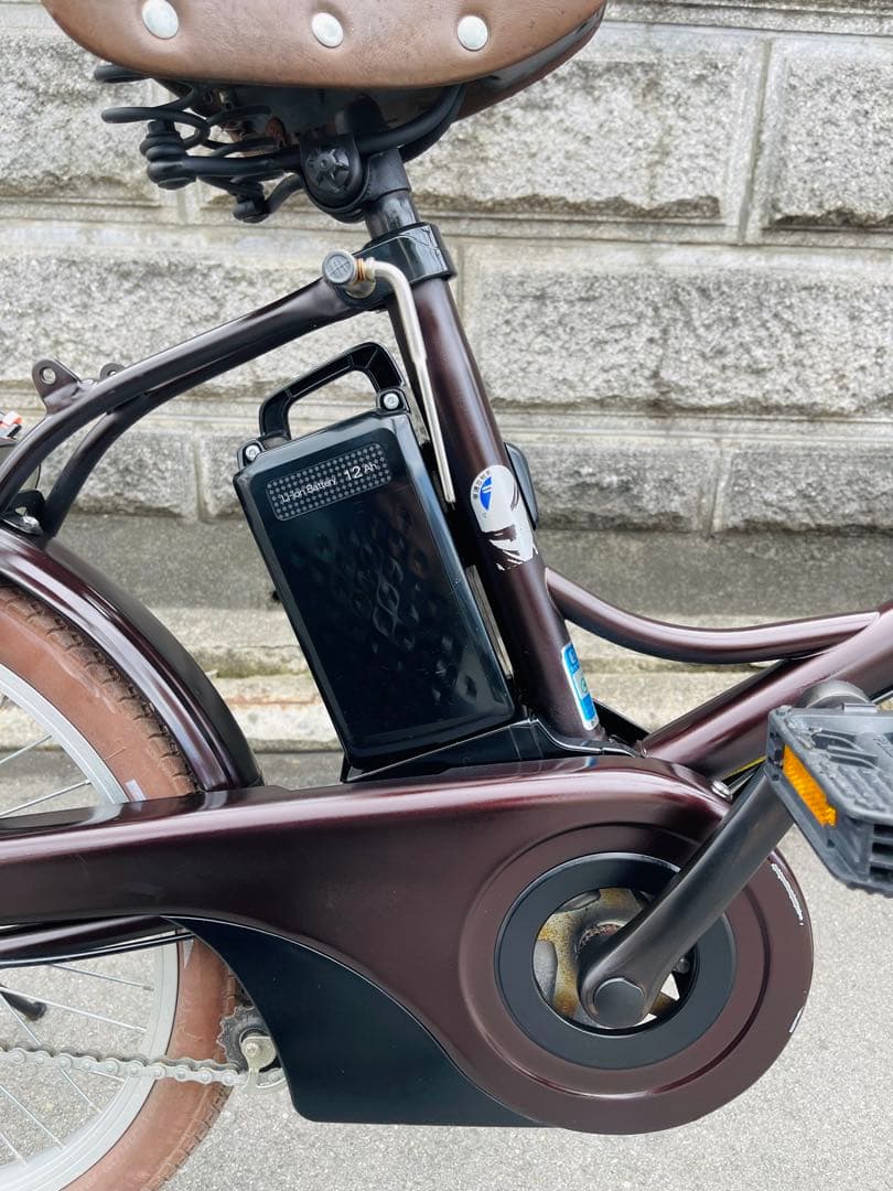 Panasonic 電動アシスト自転車 グリッター 12Ahバッテリー　大阪引取