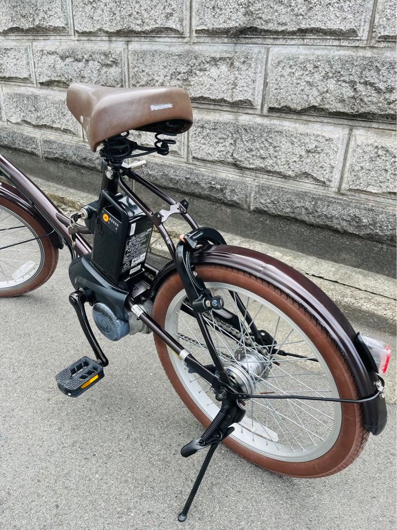 Panasonic 電動アシスト自転車 グリッター 12Ahバッテリー　大阪引取