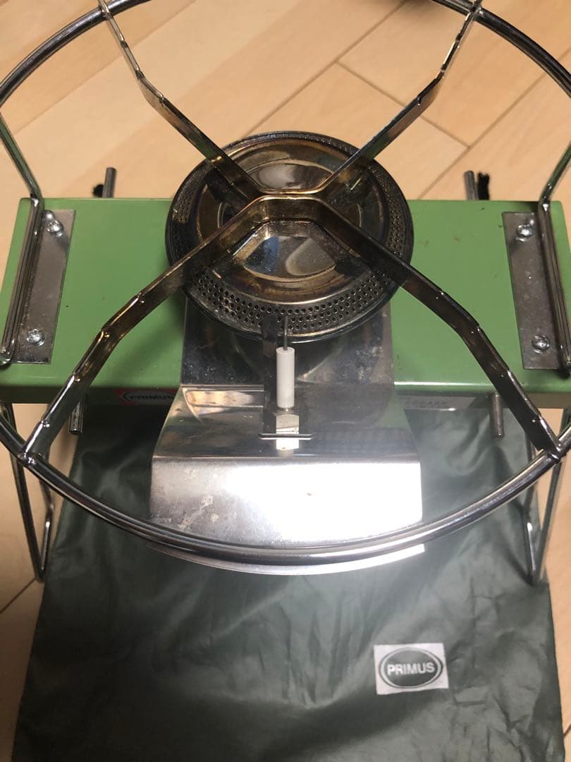 【PRIMUS】シングルバーナーコンロ P-2280A グリーン 希少品