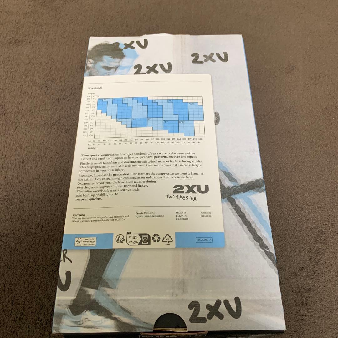 2XU メンズ　コンプレッションタイツ