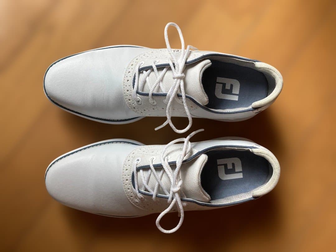 FootJoy　Traditions女性用スパイクレスゴルフシューズ白　24.5