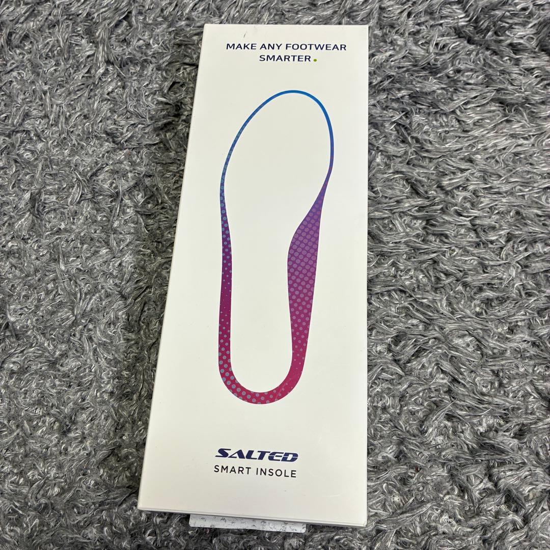 【未使用】SALTED スマートインソール S 足圧計 Bluetooth 防水