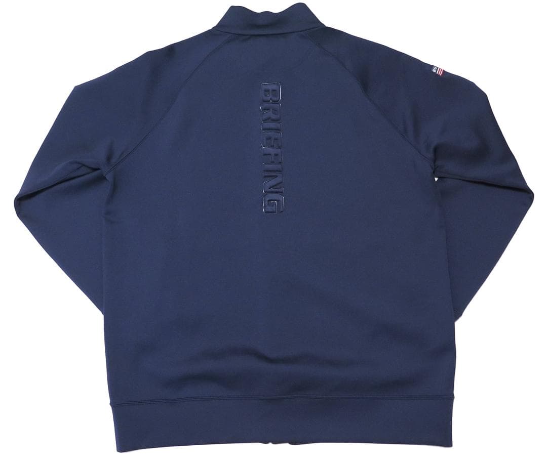 ⓁBRIEFING GOLF ブリーフィングゴルフ 3Dロゴブルゾン NAVY