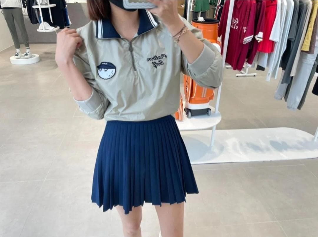 Malbonゴルフウェア セットアップ長袖ジャケット×スカート美シルエット限定✨