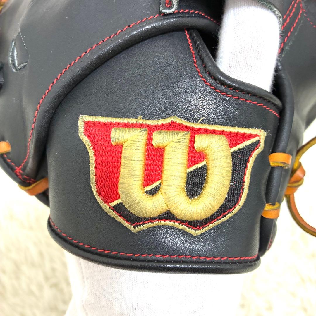 【美品】メンテナンス済み Wilson 硬式用キャッチャーミット HTG2BZ