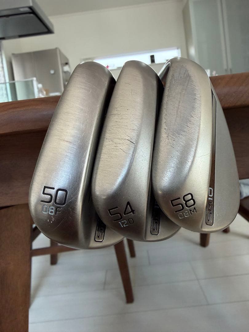 タイトリストVokey SM10 ニッケル3本セット50/54/58 ボーケイ