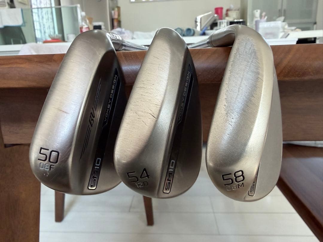 タイトリストVokey SM10 ニッケル3本セット50/54/58 ボーケイ