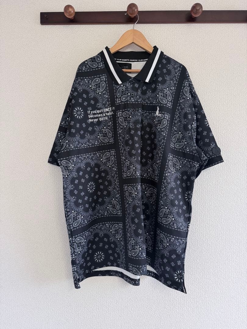 FR2GOLF ペイズリー ポロシャツ　サイズ2XL 店舗限定