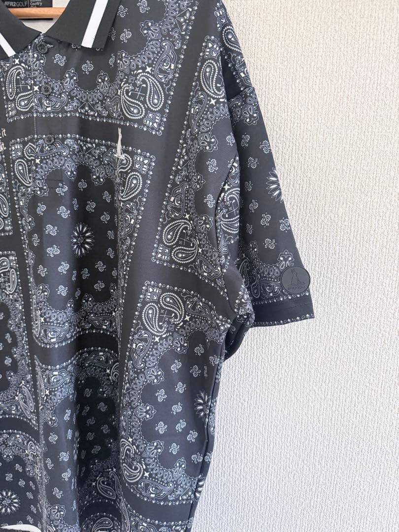 FR2GOLF ペイズリー ポロシャツ　サイズ2XL 店舗限定