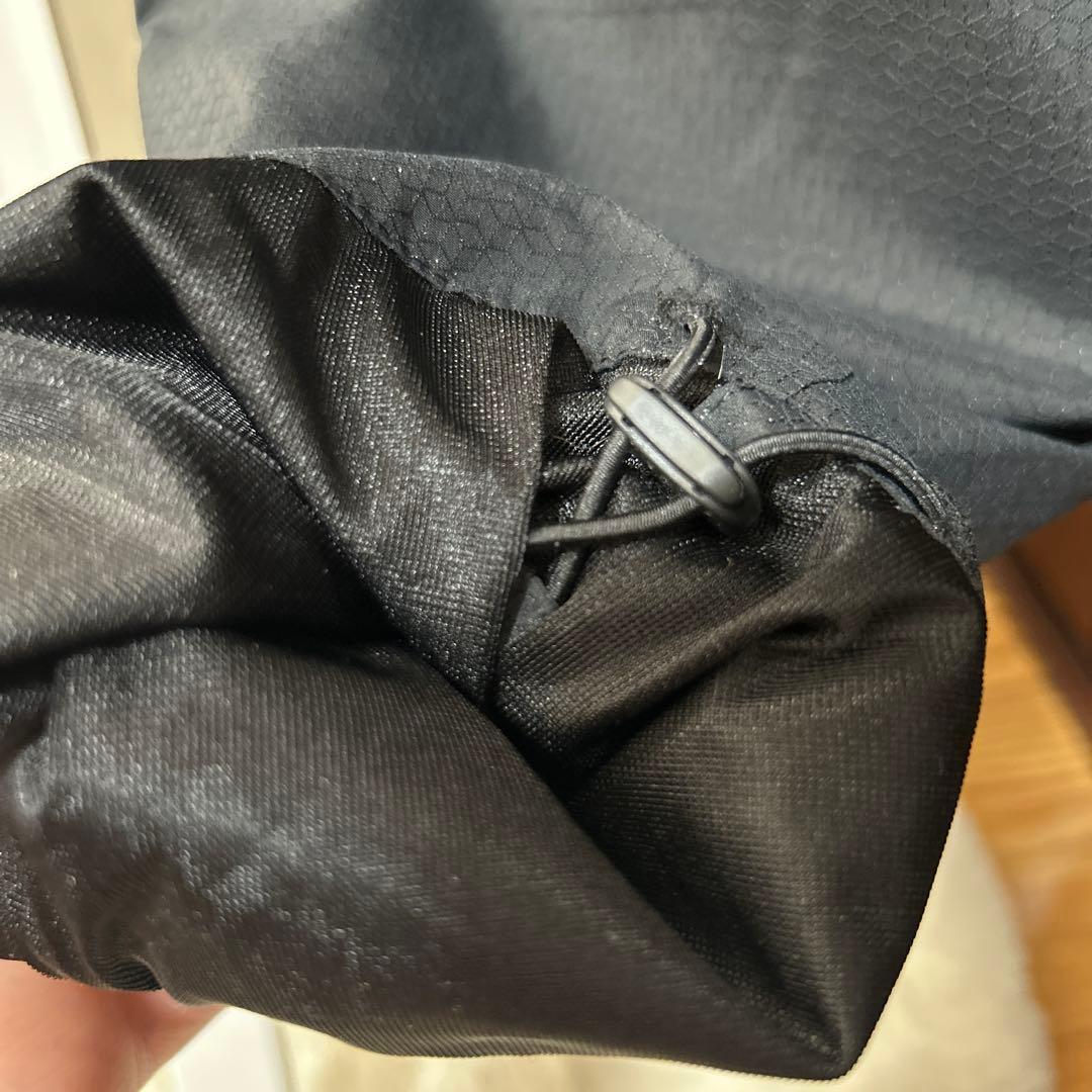 パーリーゲイツ黒色 軽量ゴルフパンツ ウエストゴム