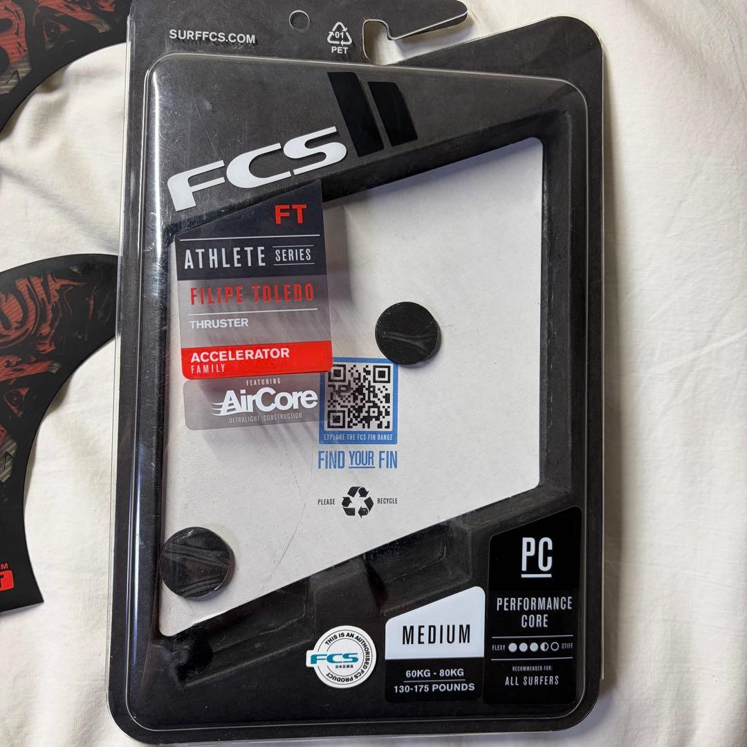 FCS2 FT(フィリペ トレド) 3本フィン Mサイズ定価1.9万　美品　お得