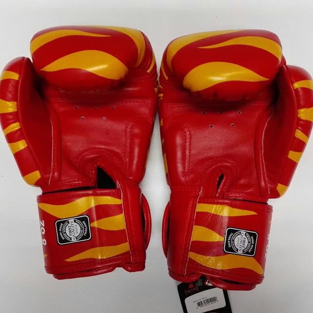 新品 正規 TWINS 本格ボクシンググローブ 本革製 サイズ選択 Z赤黄