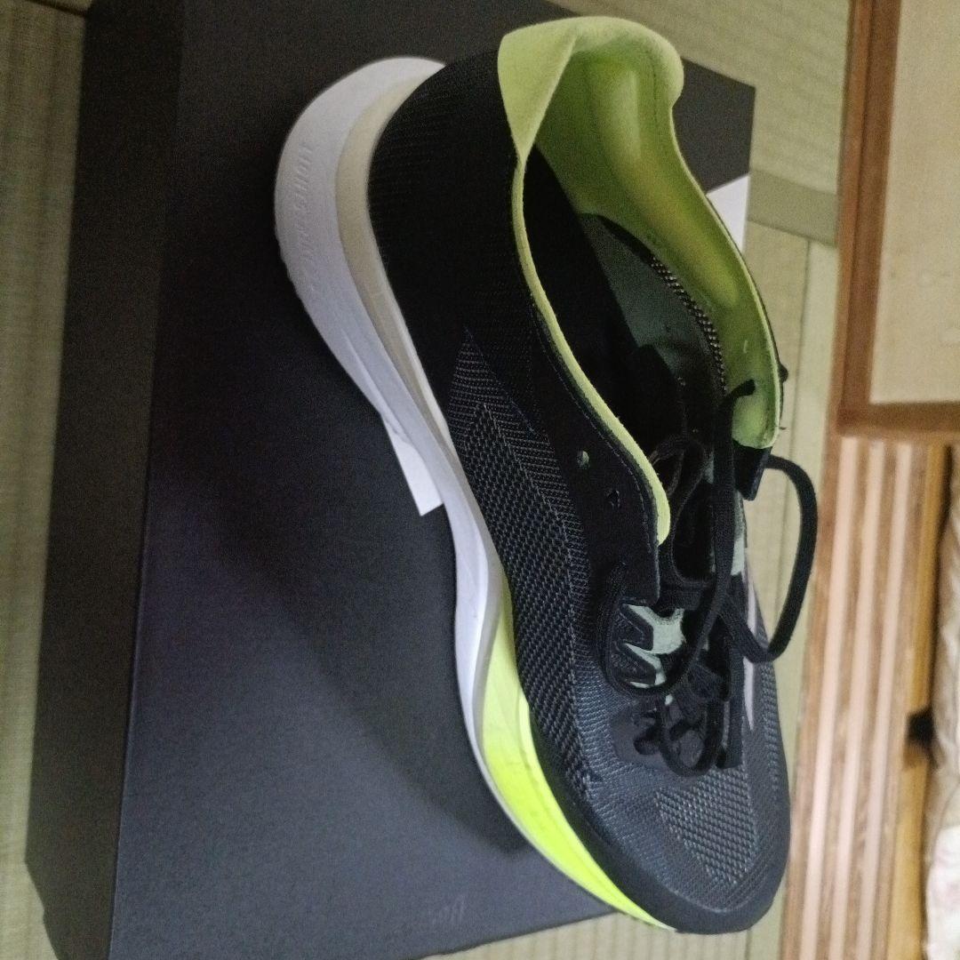 adidas ボストン12　28.0cm 黒/黄緑