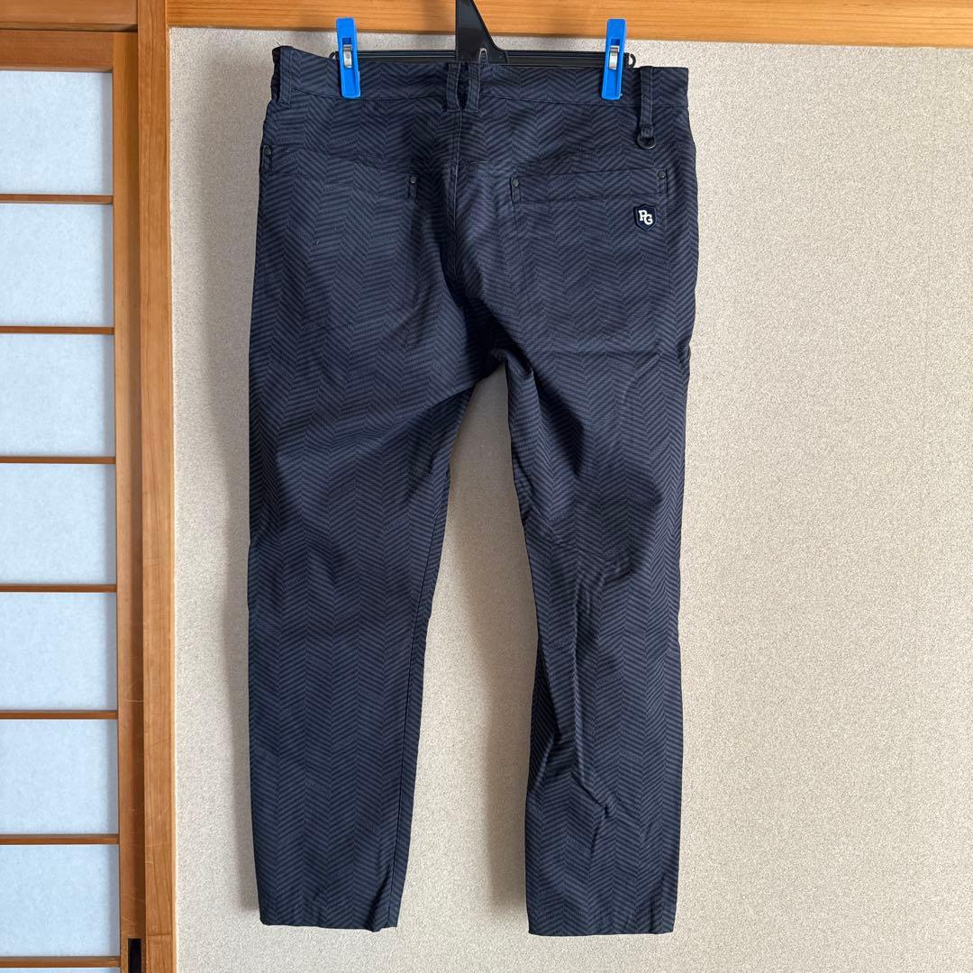 PG PEARLYGATESヘリンボーン パンツ ネイビー
