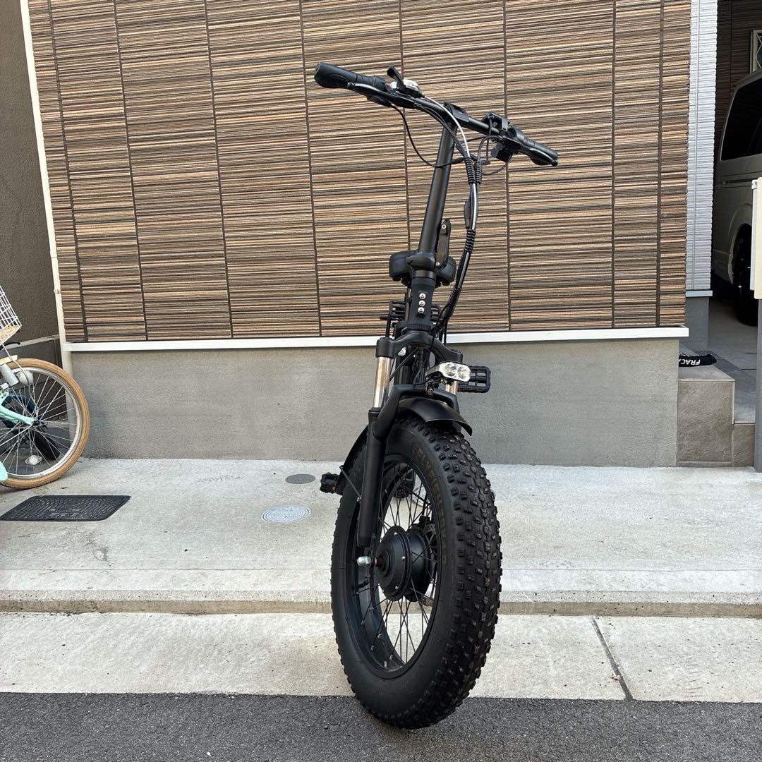 まさとぱぱ様FLYFISH A7 電動アシスト自転車 ブラック
