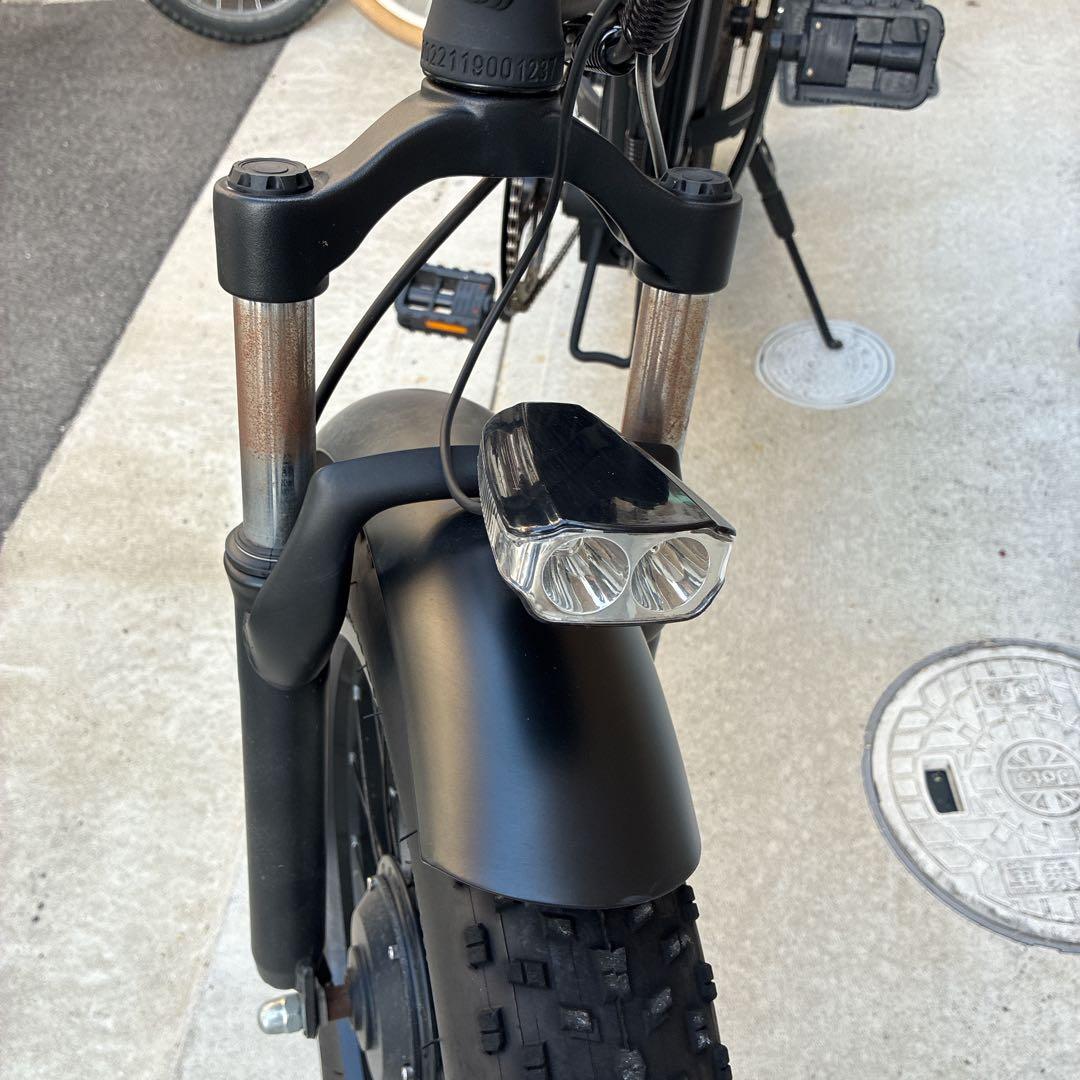 まさとぱぱ様FLYFISH A7 電動アシスト自転車 ブラック