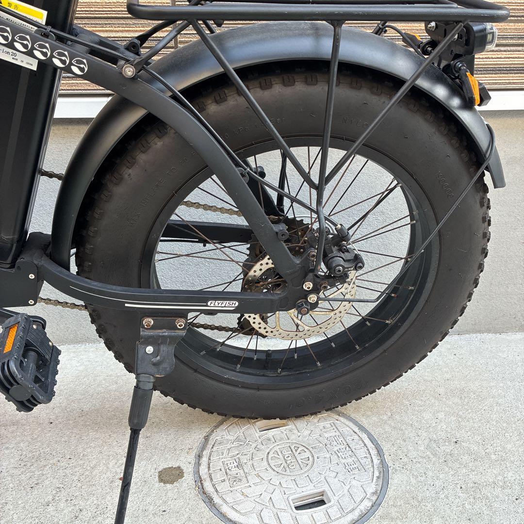 まさとぱぱ様FLYFISH A7 電動アシスト自転車 ブラック