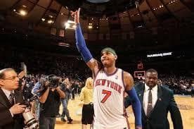 ★未使用品　NBA カーメロ・アンソニー　KNICKS ユニフォーム　シャツ