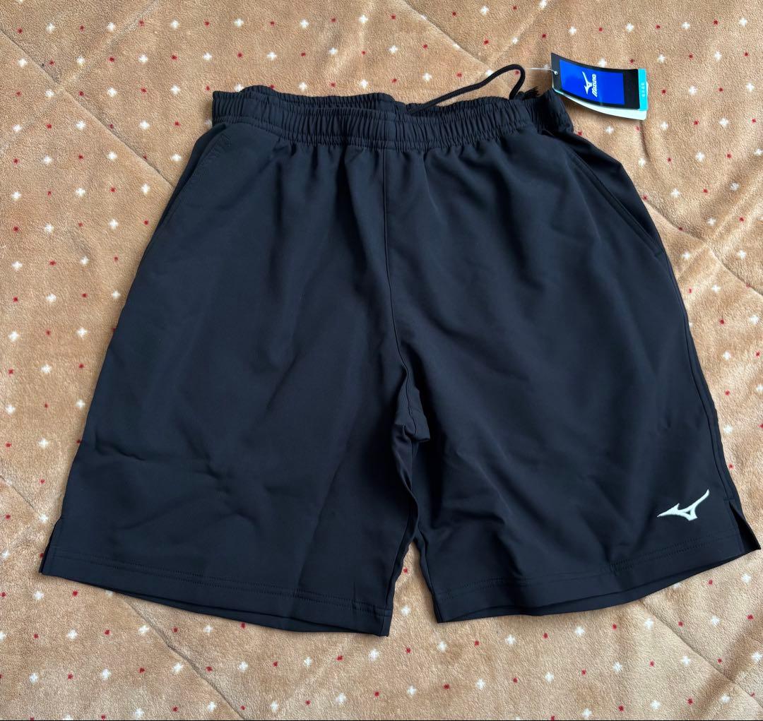 【新品未使用】Mizuno ブラック ハーフパンツ【S,M,L3点セット】
