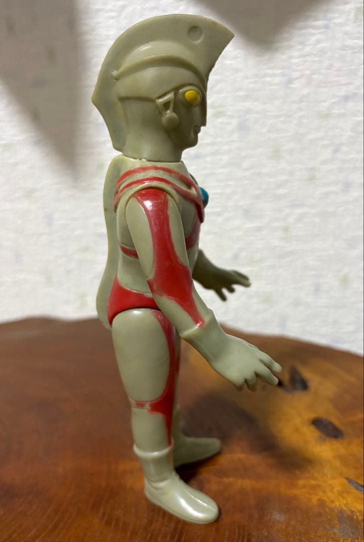 当時物　ウルトラマンエースソフビ　希少マルサン　記名無し