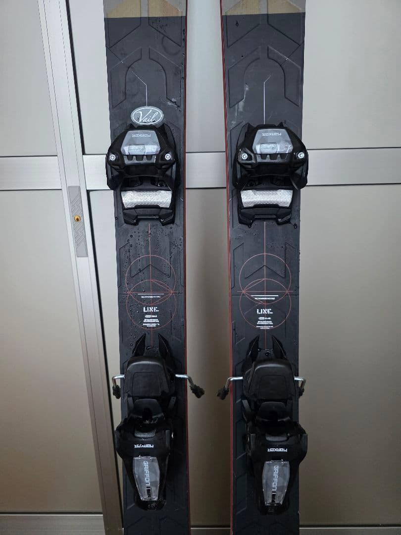 LINE BLADE スキー 181cm MARKERビン付