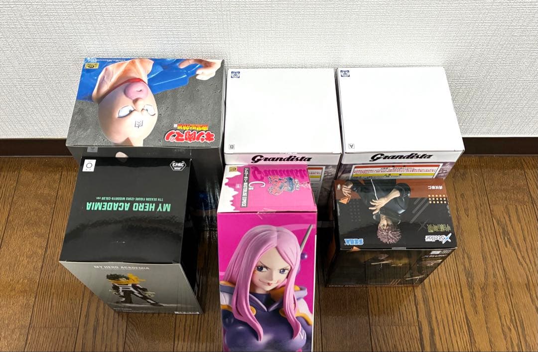 【人気アニメ フィギュア 6種６個セット】まとめ売り__@__＊__♪