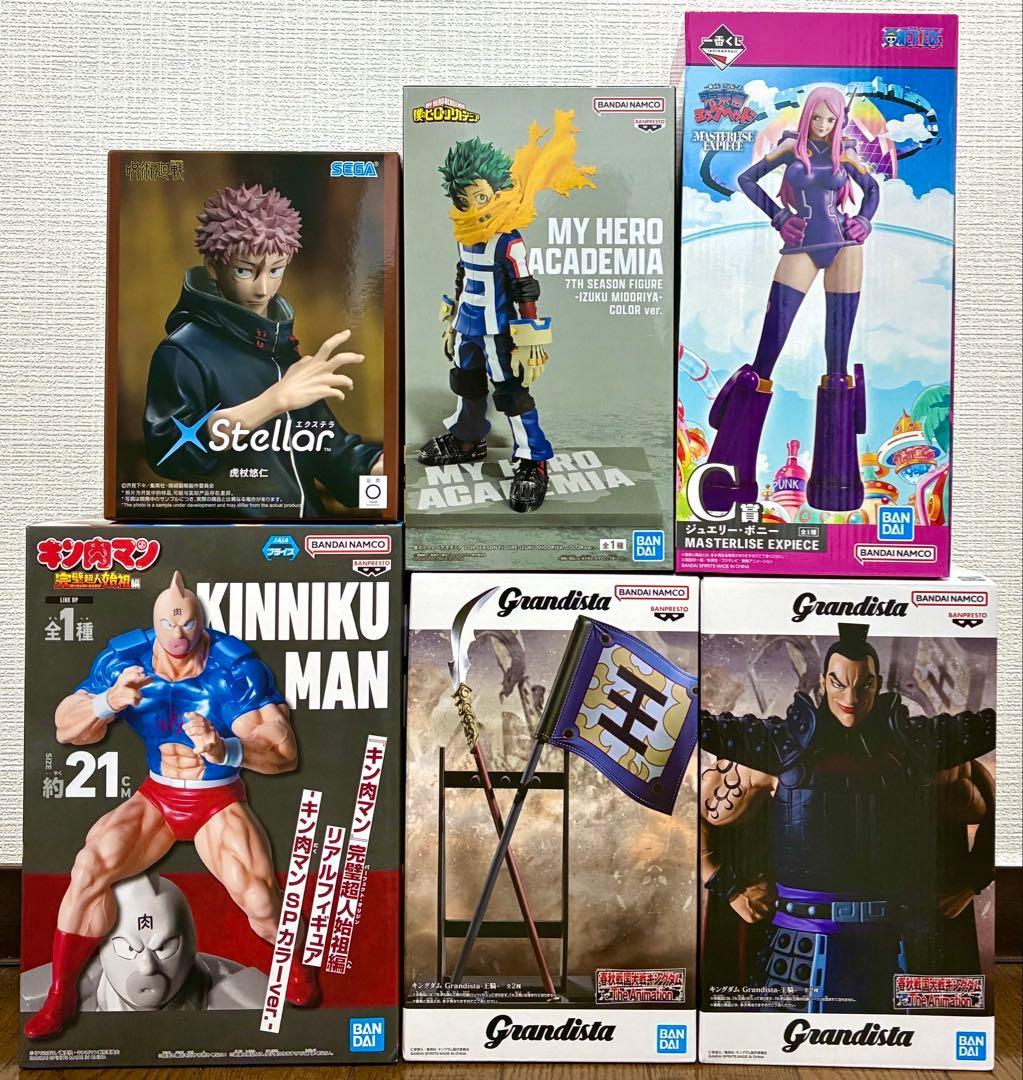 【人気アニメ フィギュア 6種６個セット】まとめ売り__@__＊__♪
