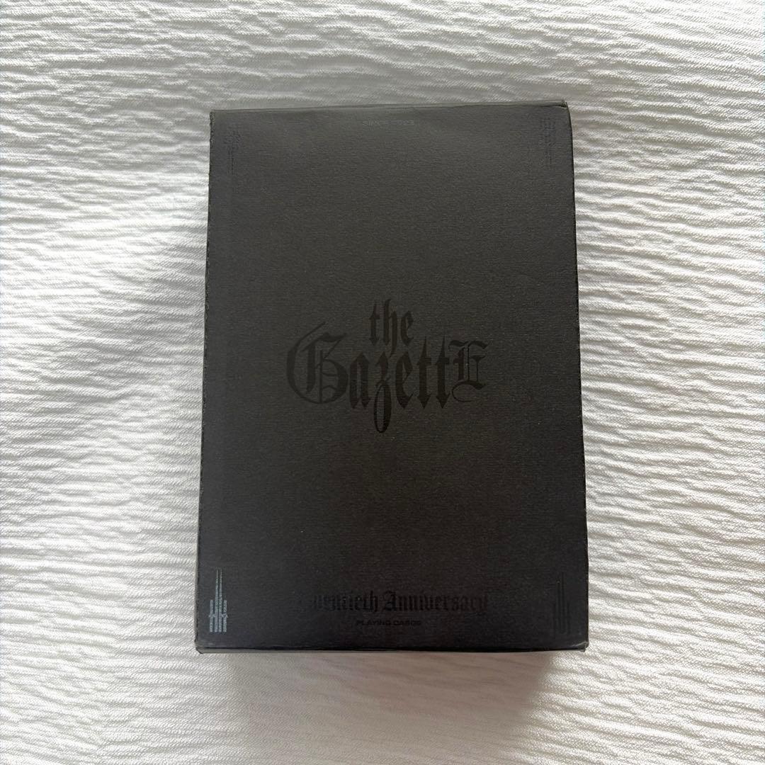 the GazettE 20THトランプ