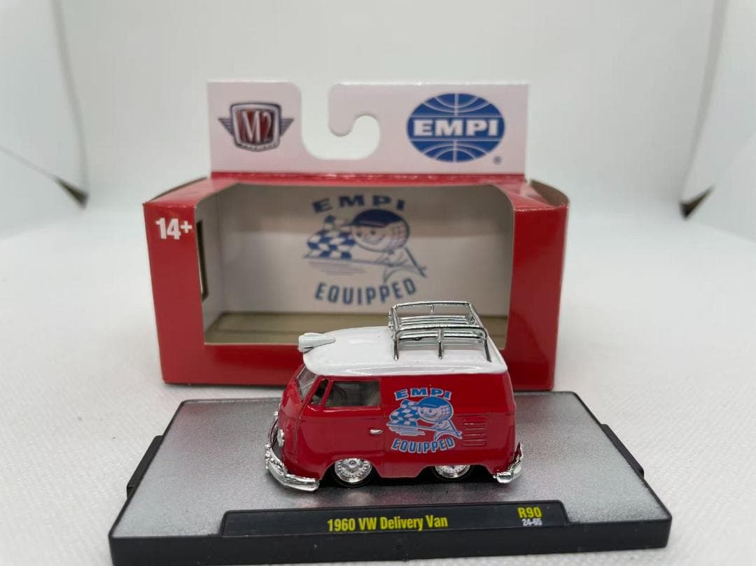 ミニカー 4R-6002 M2 1/64 1960 VW Delivery Van R90
