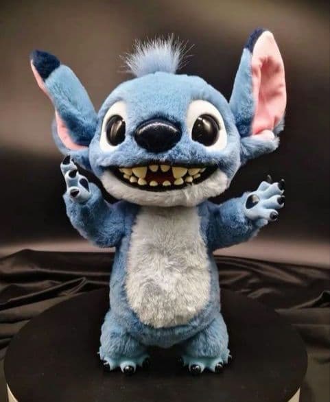 海外限定 　スティッチ　リアルぬいぐるみ　28cm　公式正規品