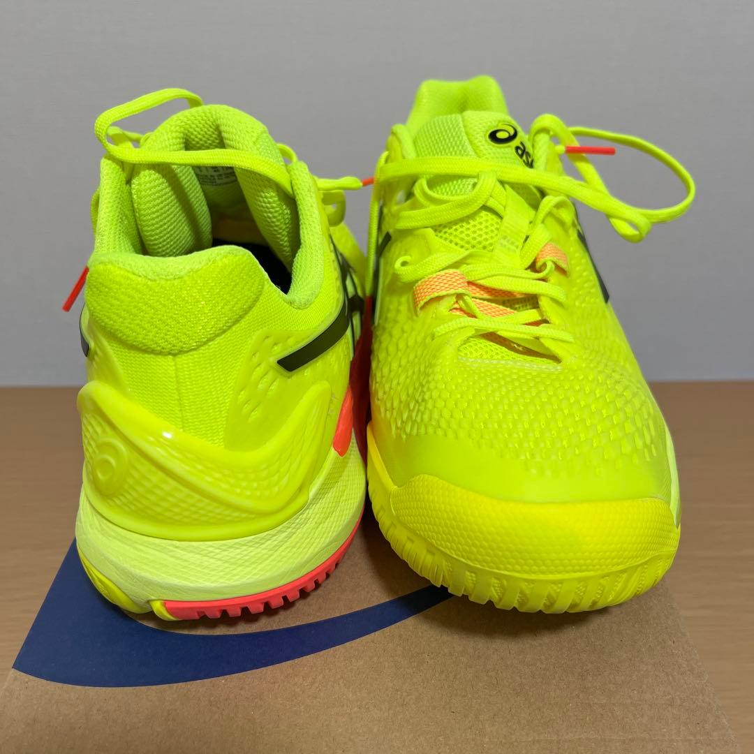 Asics GEL-RESOLUTION 9 PARIS 27.0cm イエロー