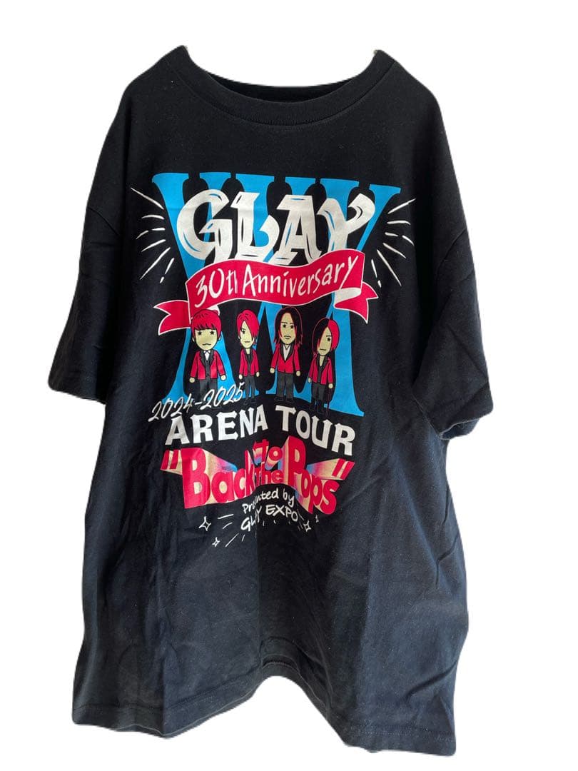GLAY <EXPO BTTP>G4イラストTシャツ　サイズ L