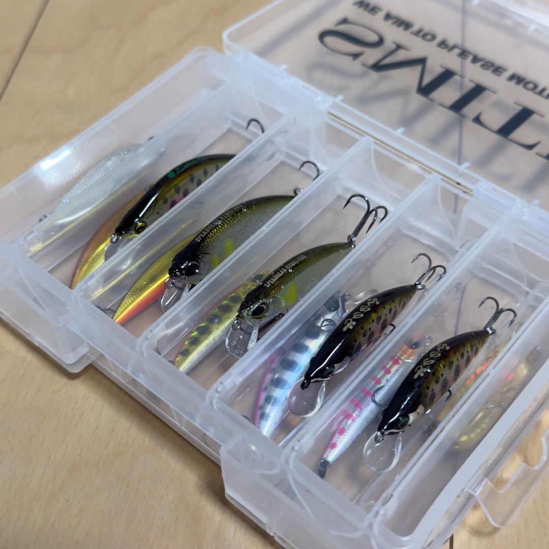 ネイティブトラウト 渓流ルアー18個 DUO SMITH ケース3個