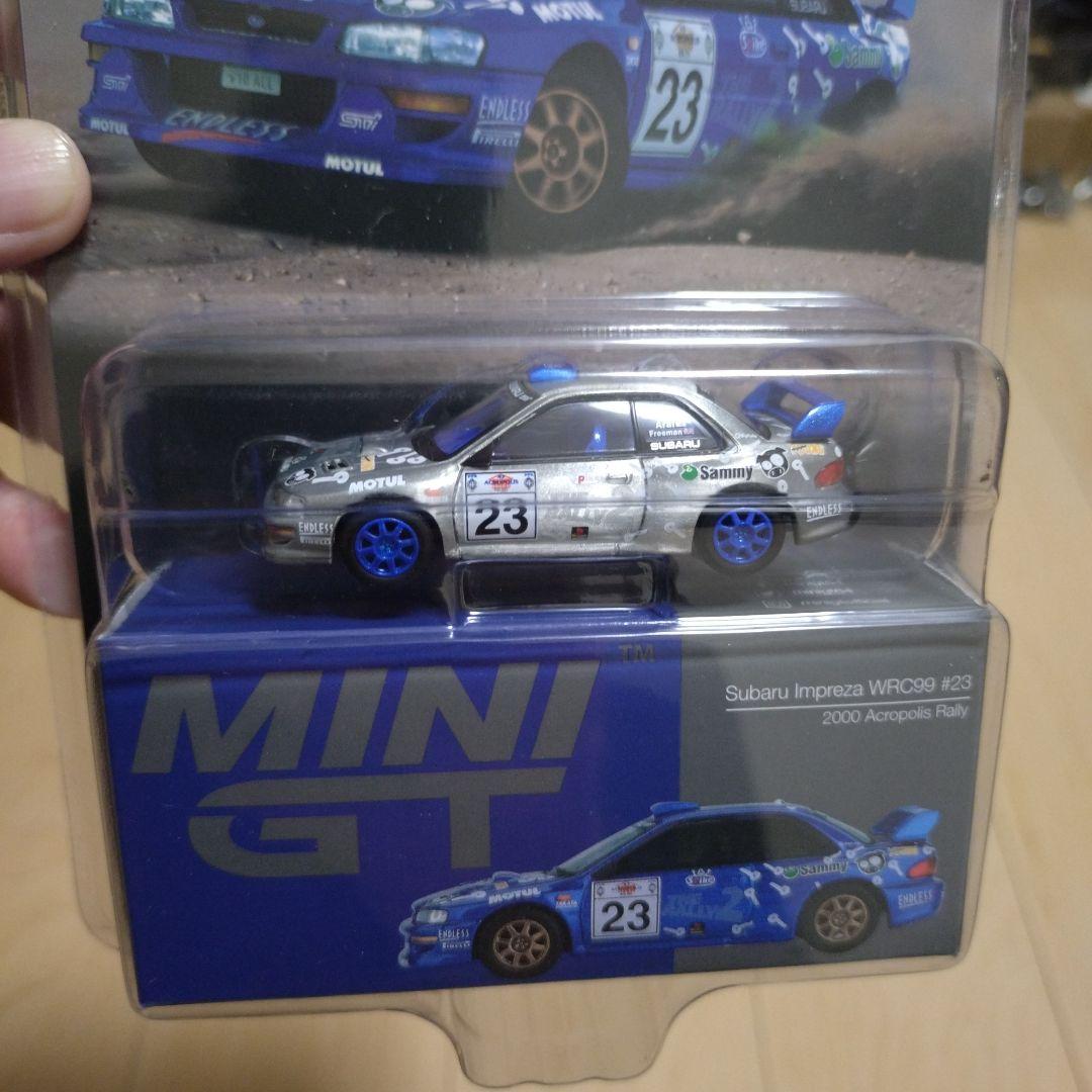 MINI GT Impreza WRC 1999 チェイス　通常版セット #23