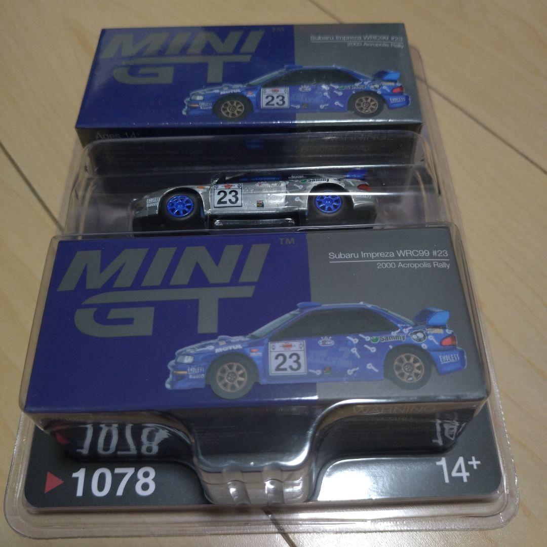 MINI GT Impreza WRC 1999 チェイス　通常版セット #23